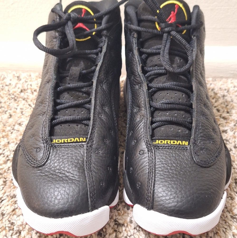 Nike Black and Red Sneakers
